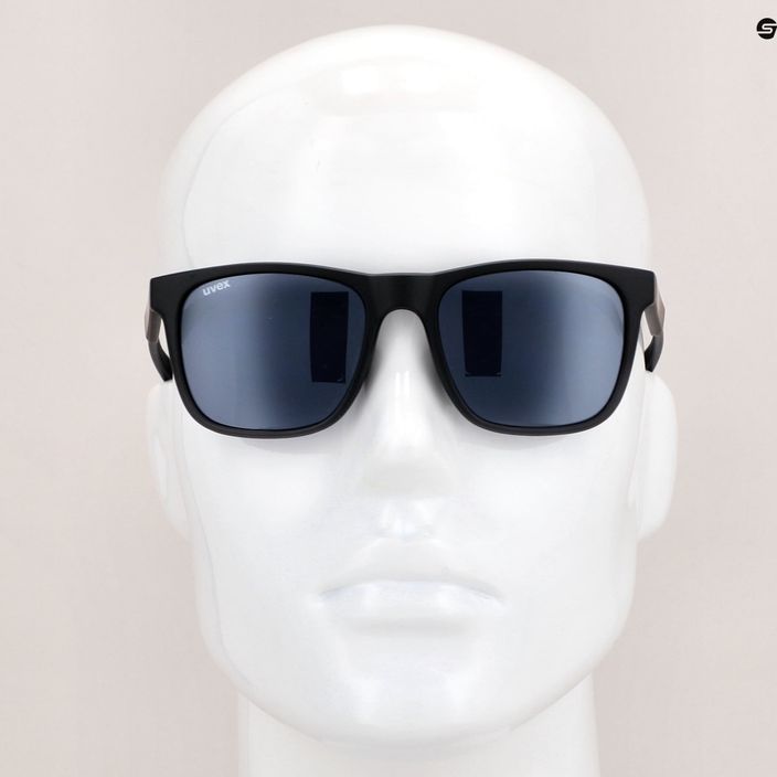 UVEX γυαλιά ηλίου Lgl 42 μαύρο διάφανο/ασημί καθρέφτης S5320322916 11