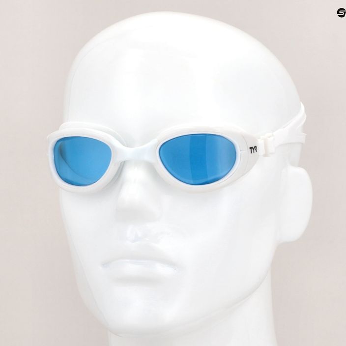 TYR Special Ops 2.0 Polarized Non-Mirrored λευκά/μπλε γυαλιά κολύμβησης LGSPL2P_100 8