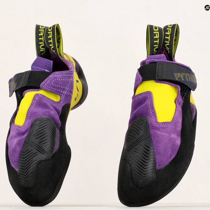 La Sportiva Python ανδρικό παπούτσι αναρρίχησης μαύρο και μοβ 20V500729 18