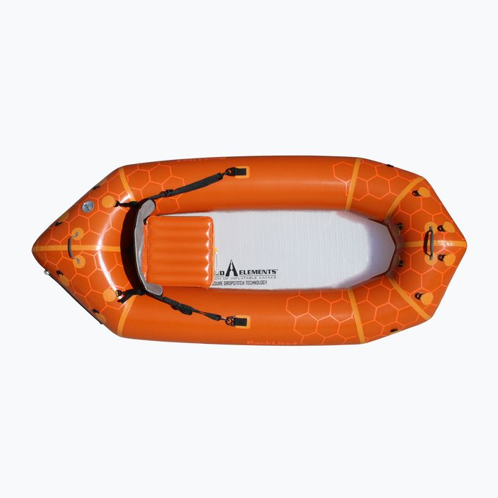 Advanced Elements Packlite+ PackRaft πορτοκαλί πλωτό σκάφος 1 ατόμου AE3037 3