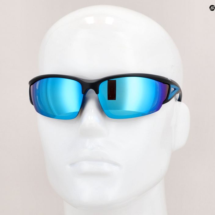 Γυαλιά ηλίου GOG Lynx ματ μαύρο/μπλε/πολυχρωματικό λευκό-μπλε E274-2 11