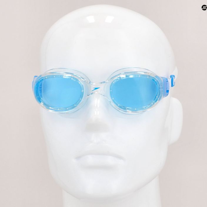 Speedo Futura Classic γυαλιά κολύμβησης διάφανα/μπλε 8-108983537 7