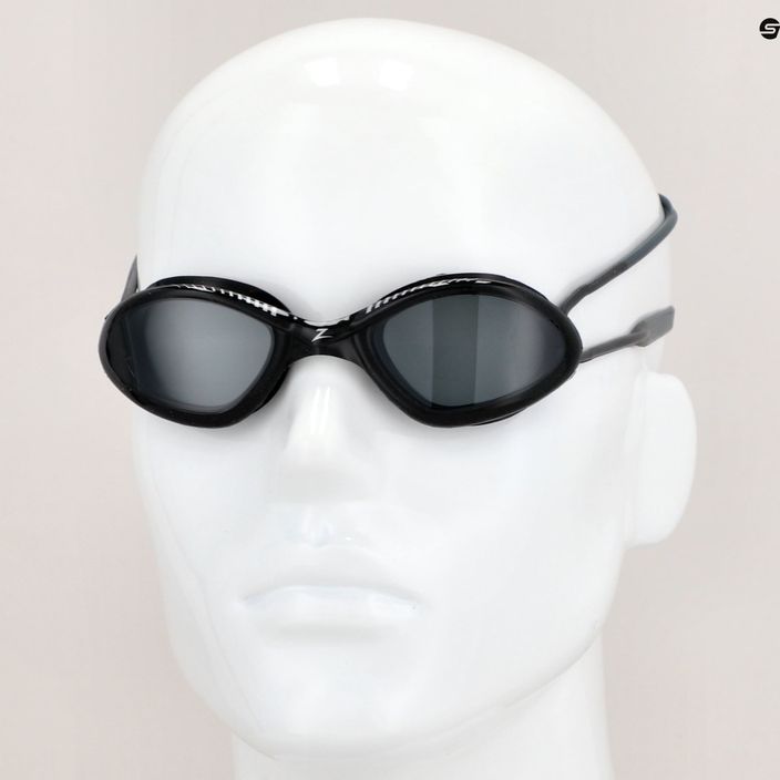 Zoggs Tiger γυαλιά κολύμβησης μαύρα/γκρι/αποχρώσεις καπνού 461095 7