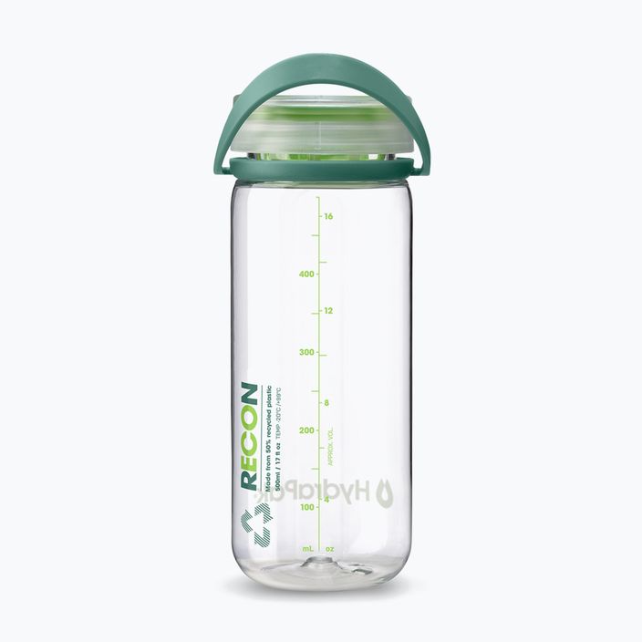 Τουριστικό μπουκάλι HydraPak Recon 500 ml clear/evergreen lime 2