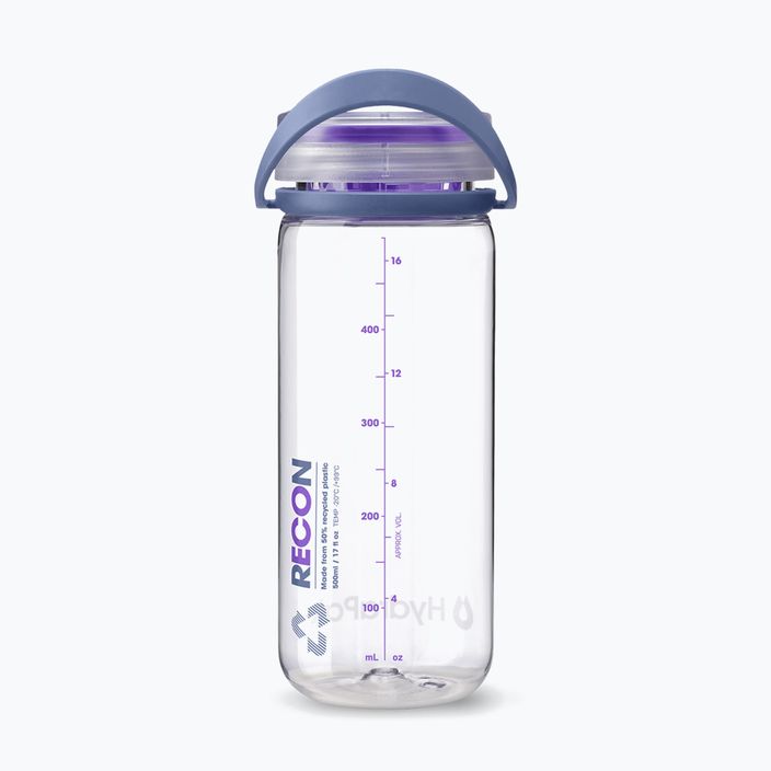 Μπουκάλι ταξιδιού HydraPak Recon 500 ml διαφανές/ιριδίζον ιώδες 2