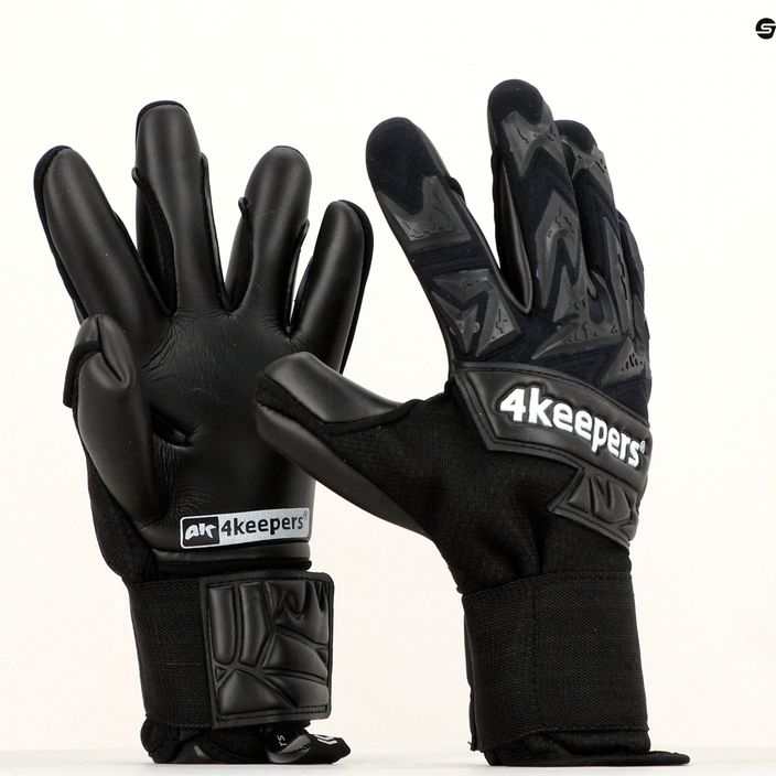 4Keepers Equip Panter Nc γάντια τερματοφύλακα μαύρα EQUIPPANC 8