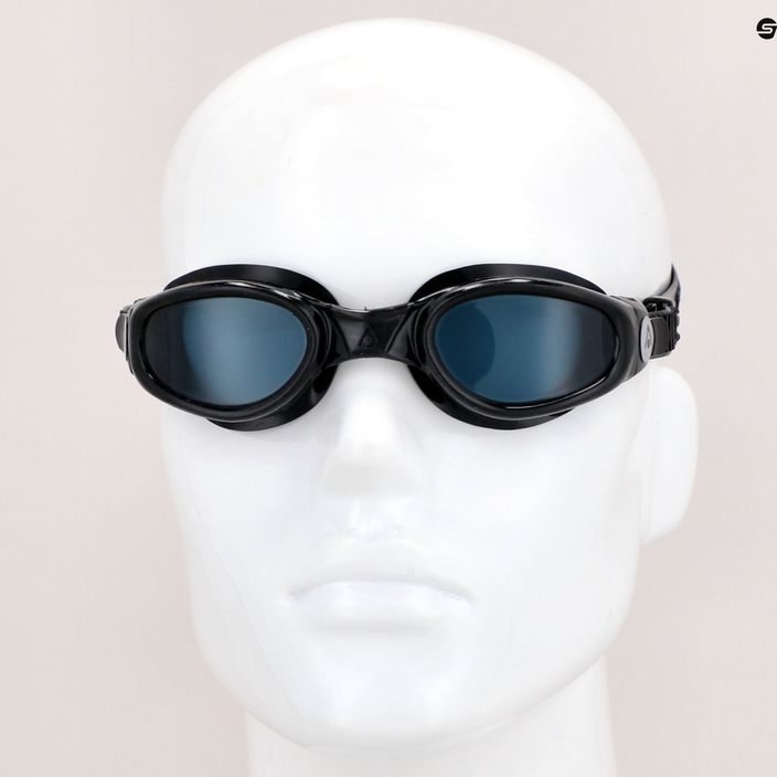 Aquasphere Kaiman μαύρα/μαύρα/σκοτεινά γυαλιά κολύμβησης EP3000101LD 7