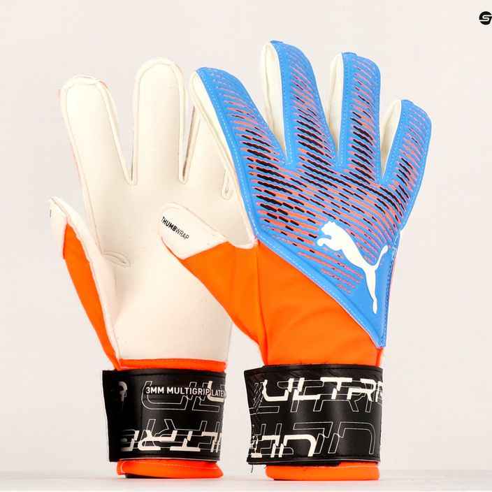 Γάντια τερματοφύλακα PUMA Ultra Grip 3 Rc πορτοκαλί και μπλε 41816 05 7
