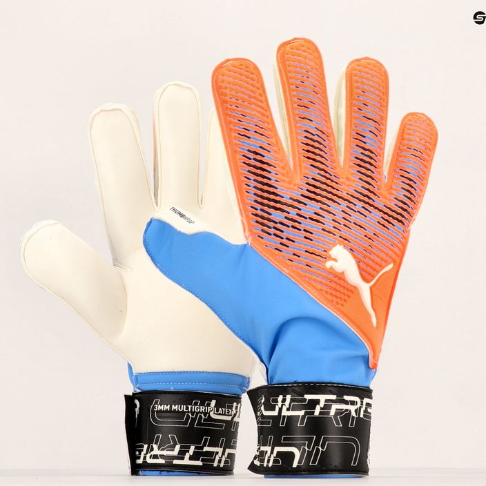 Γάντια τερματοφύλακα PUMA Ultra Protect 3 Rc πορτοκαλί και μπλε 41819 05 7