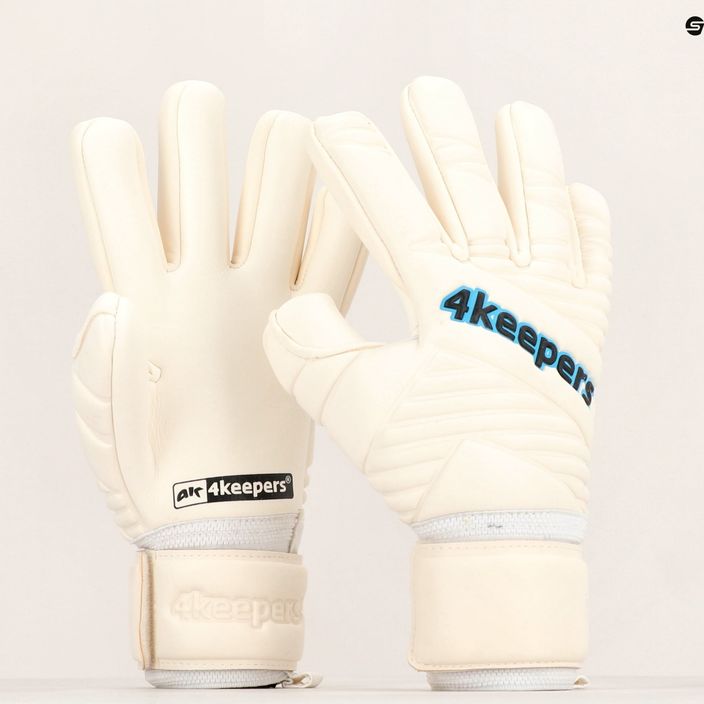 4keepers Retro IV NC γάντια τερματοφύλακα λευκά 4KRETROIVNC 11
