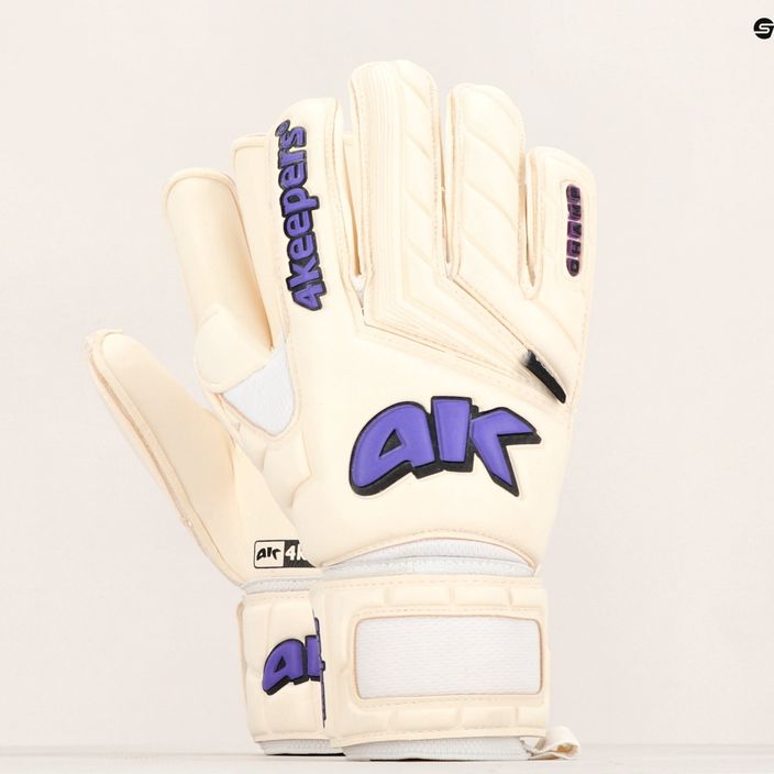 4keepers Champ Purple V Rf γάντια τερματοφύλακα σε λευκό και μοβ χρώμα 11
