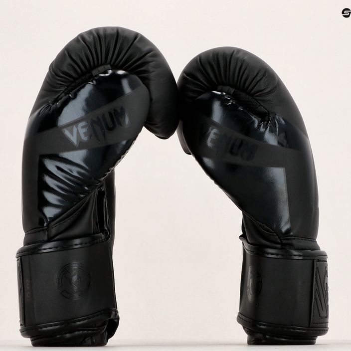 Venum Elite γάντια πυγμαχίας μαύρα 1392 11