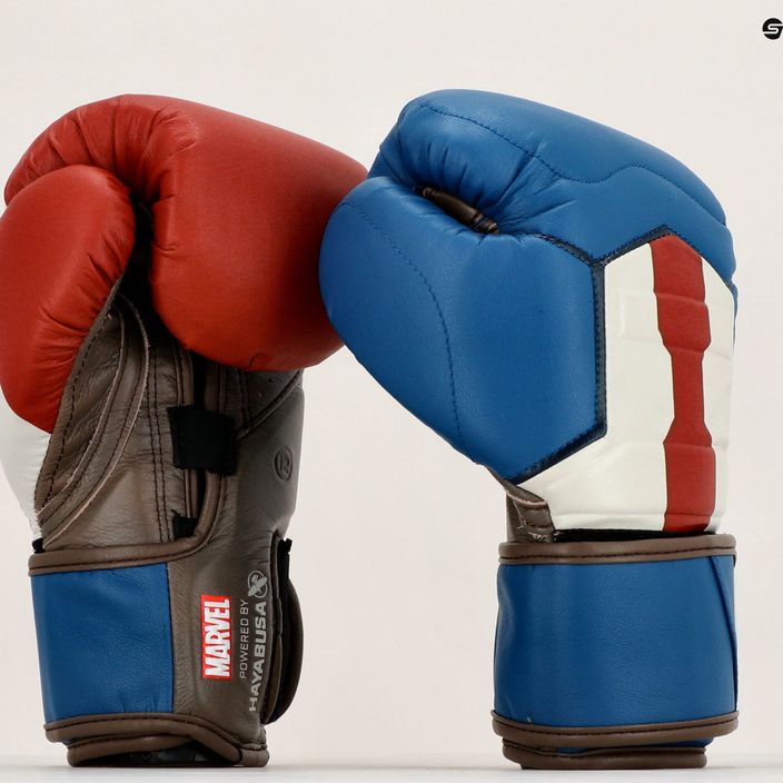 Γάντια πυγμαχίας Hayabusa Capitan America μπλε MGB-CA 15