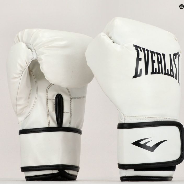 Everlast Core 4 λευκά γάντια πυγμαχίας EV2100 7