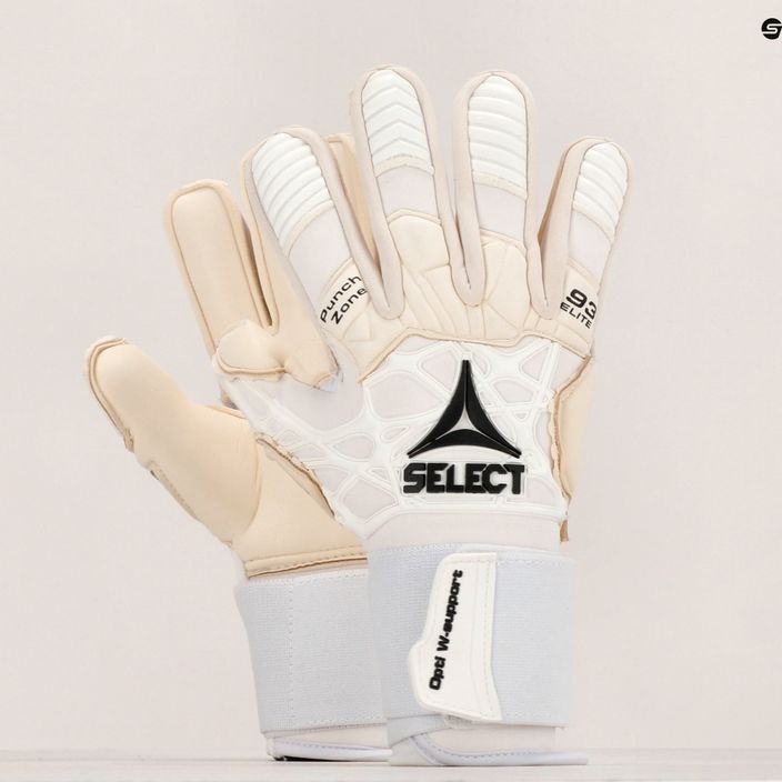 Γάντια τερματοφύλακα SELECT 93 Elite V21 λευκό 500060 6