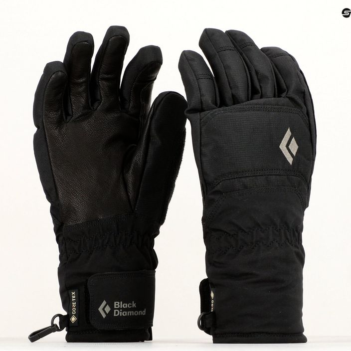 Γυναικεία γάντια πεζοπορίας Black Diamond Mission μαύρο BD8019170002LRG1 12
