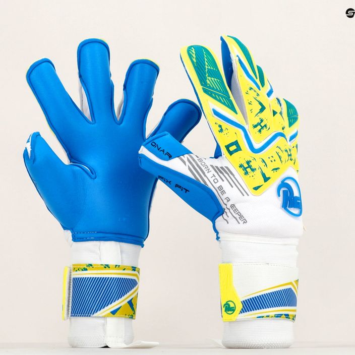 Γάντια τερματοφύλακα RG Onar μπλε/κίτρινο ONAR2107 5