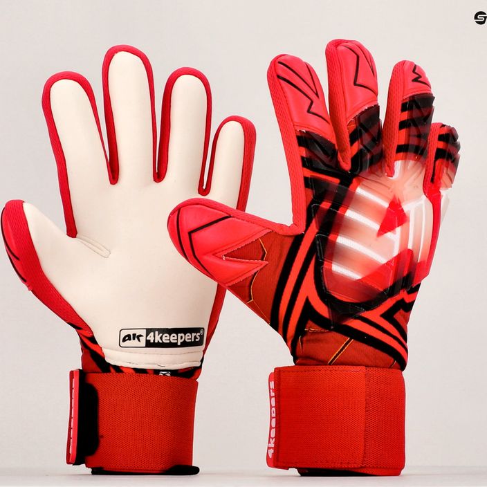 4keepers Evo Vera Nc γάντια τερματοφύλακα κόκκινα 4