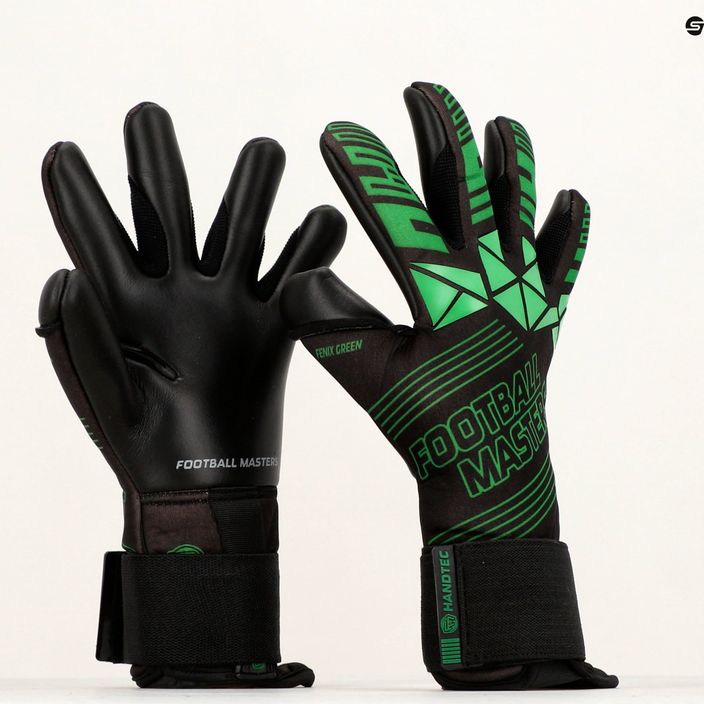 Football Masters Fenix πράσινα παιδικά γάντια τερματοφύλακα 1182-1 8