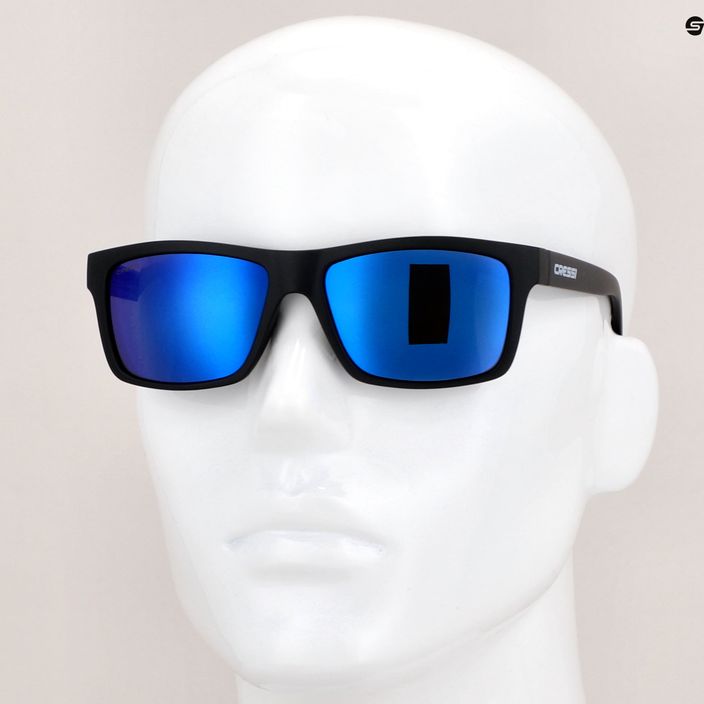 Cressi Bahia μαύρα/μπλε γυαλιά ηλίου με καθρέφτη XDB100601 8