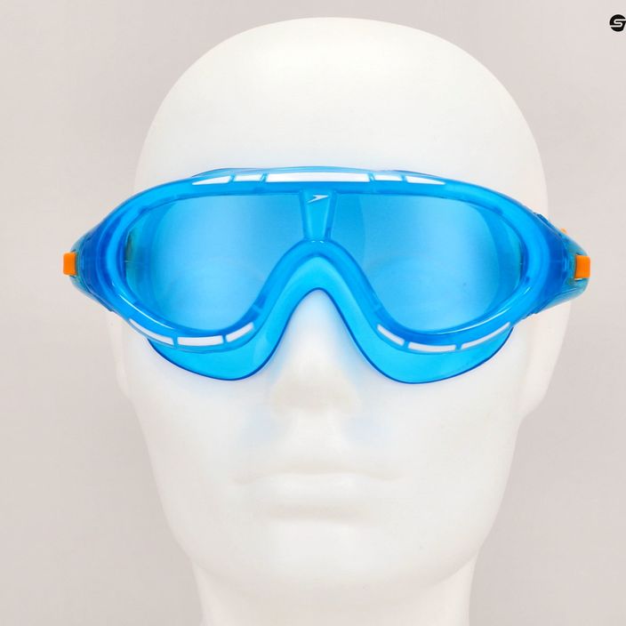 Speedo Rift Junior μπλε/πορτοκαλί παιδική μάσκα κολύμβησης 8-012132255 10