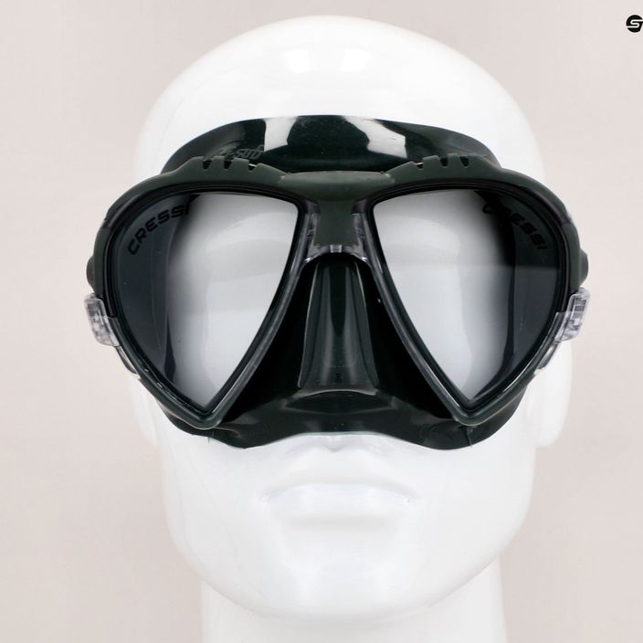 Cressi Matrix μάσκα κατάδυσης πράσινη DS309850 8