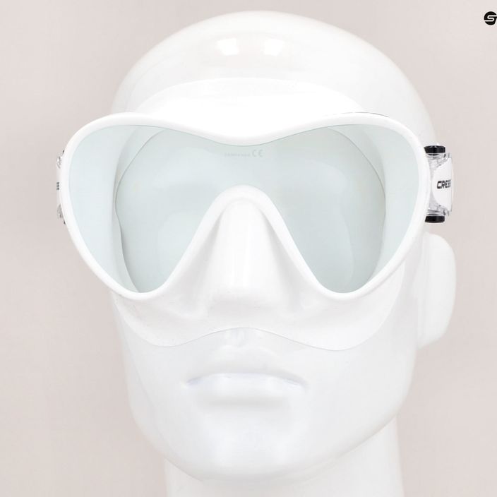Cressi F1 μάσκα κατάδυσης λευκή ZDN283000 8