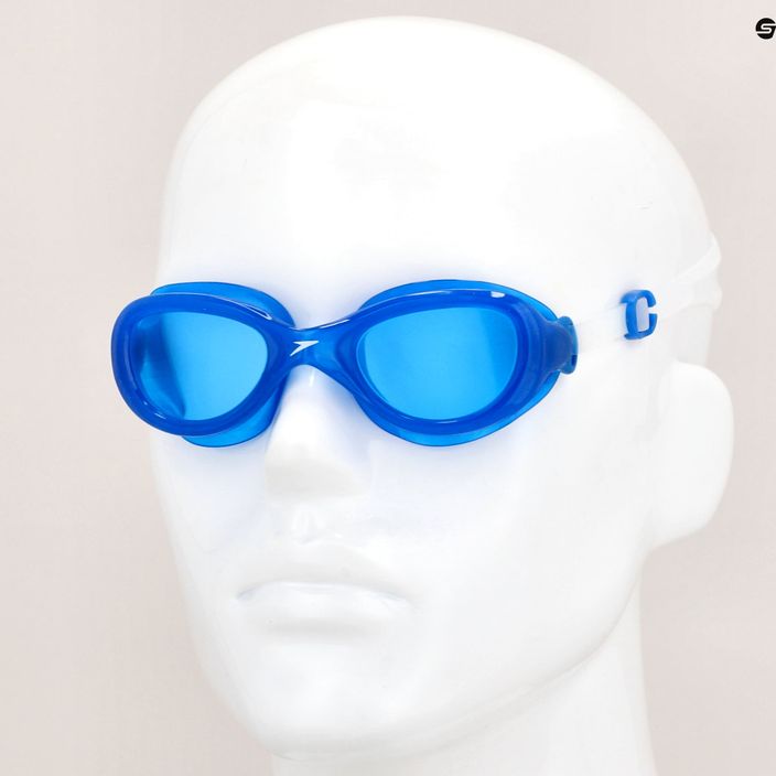Speedo Futura Classic Junior παιδικά γυαλιά κολύμβησης διάφανα/νεανό μπλε 8-10900B975 10