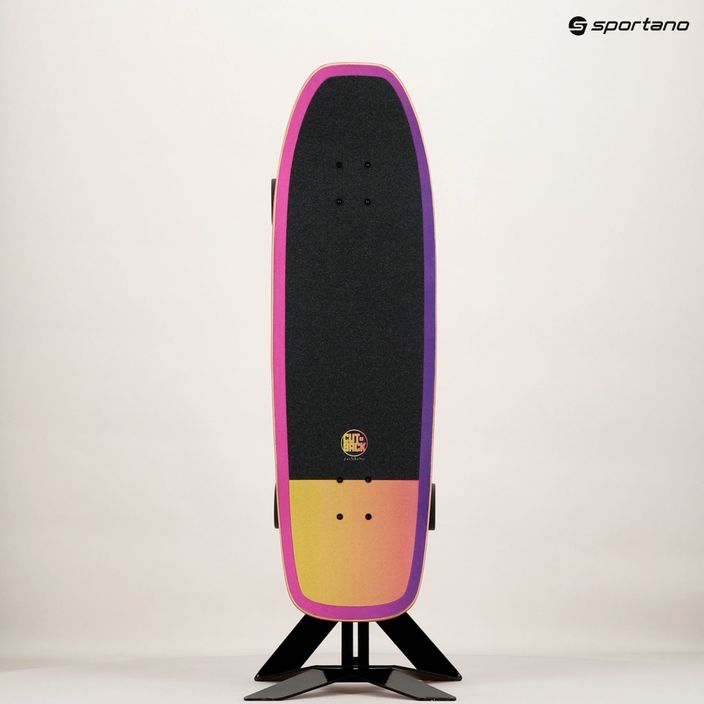 Surfskate skateboard Cutback Techno Wave 32" μαύρο και χρώμα CUT-SUR-TWA 12