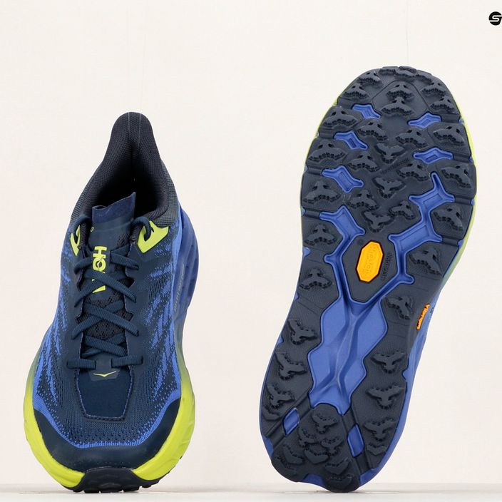 HOKA Speedgoat 5 ανδρικά παπούτσια για τρέξιμο μπλε 1123157-OSBN 9