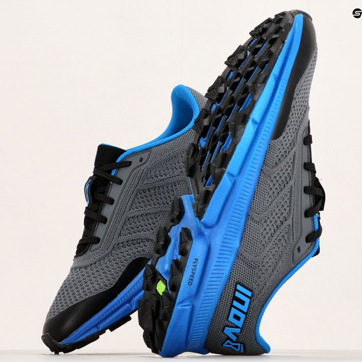 Ανδρικά παπούτσια για τρέξιμο Inov-8 Trailfly Ultra G 280 γκρι-μπλε 001077-GYBL 13