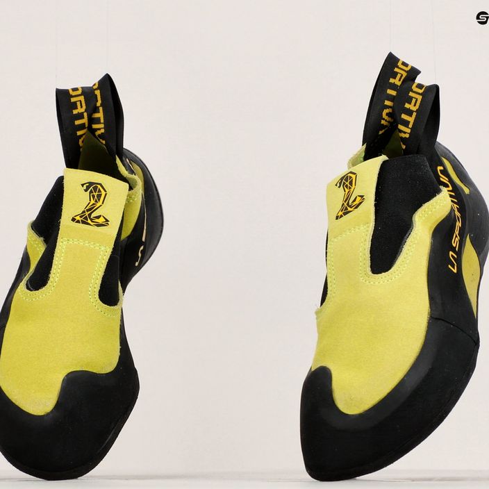 Παπούτσι αναρρίχησης La Sportiva Cobra κίτρινο/μαύρο 20N705705 19