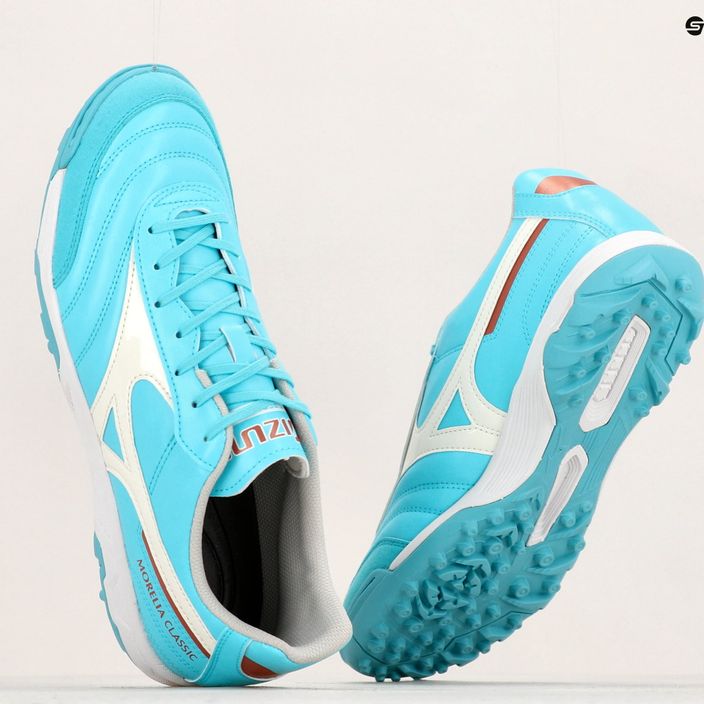 Mizuno Morelia Sala Classic TF ποδοσφαιρικά παπούτσια μπλε Q1GB230225 14