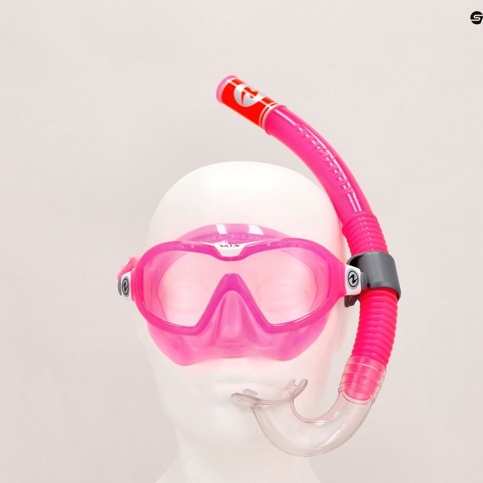 Aqualung Mix Παιδικό σετ αναπνευστήρα Μάσκα + αναπνευστήρας ροζ SC4250209 12