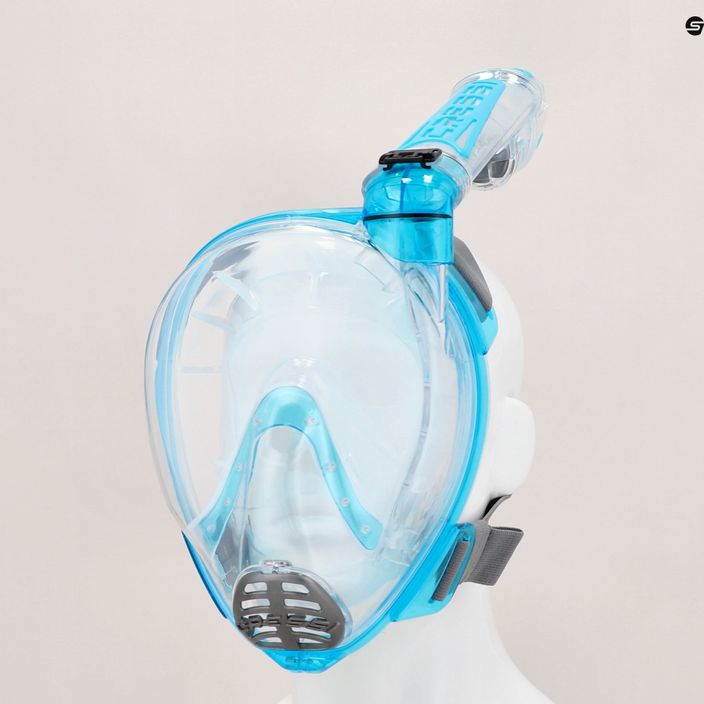 Cressi Duke Dry full face μάσκα για κατάδυση με αναπνευστήρα μπλε XDT000025 4