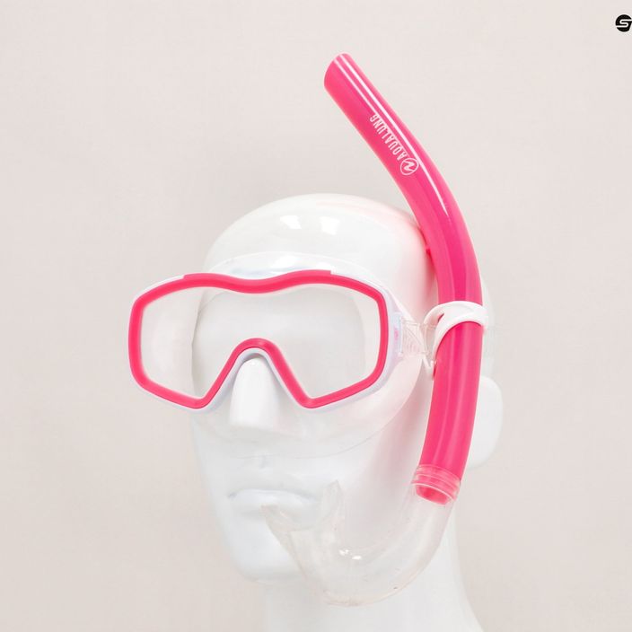Aqualung Raccon παιδικό σετ αναπνευστήρα μάσκα + αναπνευστήρας ροζ SC4000902 12