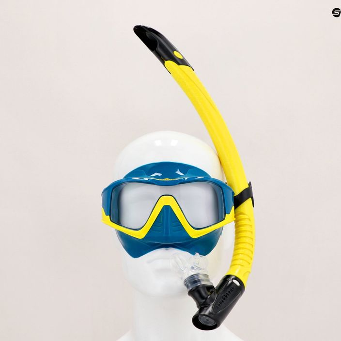 Aqualung Vita Combo Snorkelling set Μάσκα + αναπνευστήρας μπλε/κίτρινο SC4269807 12
