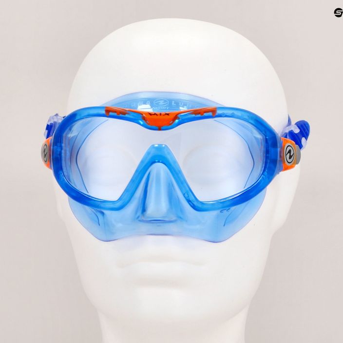 Aqualung παιδική μάσκα κατάδυσης Mix μπλε/πορτοκαλί MS5564008S 7