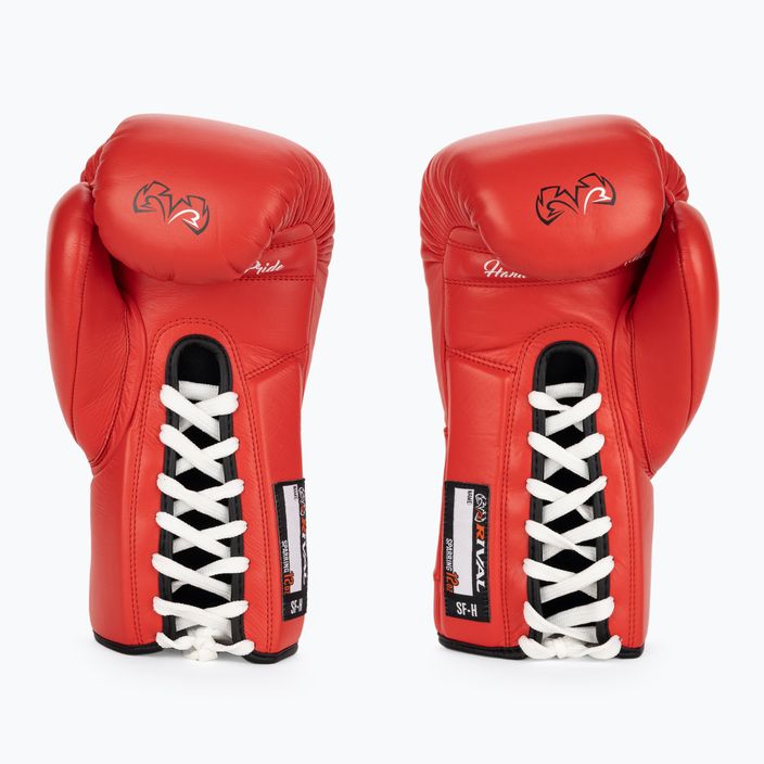 Rival RFX-Guerrero Sparring Boxing Gloves -SF-H κόκκινο 2