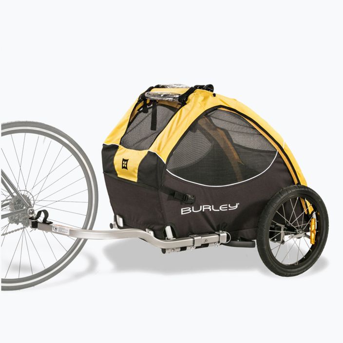 Burley Tail Wagon κίτρινο τρέιλερ ποδηλάτου σκύλου BU-947104 2