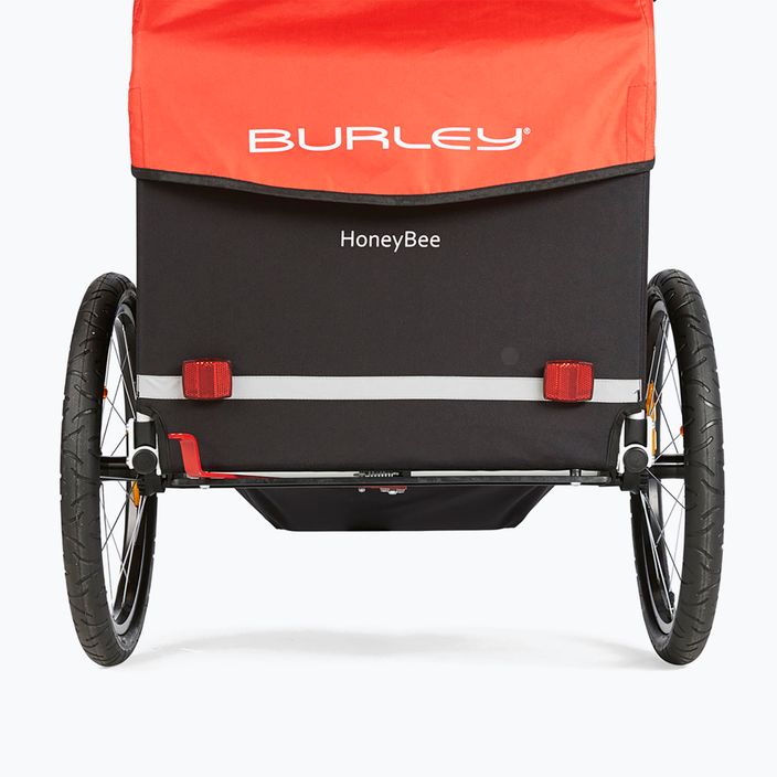 Burley Honey Bee κόκκινο ρυμουλκούμενο ποδήλατο 6