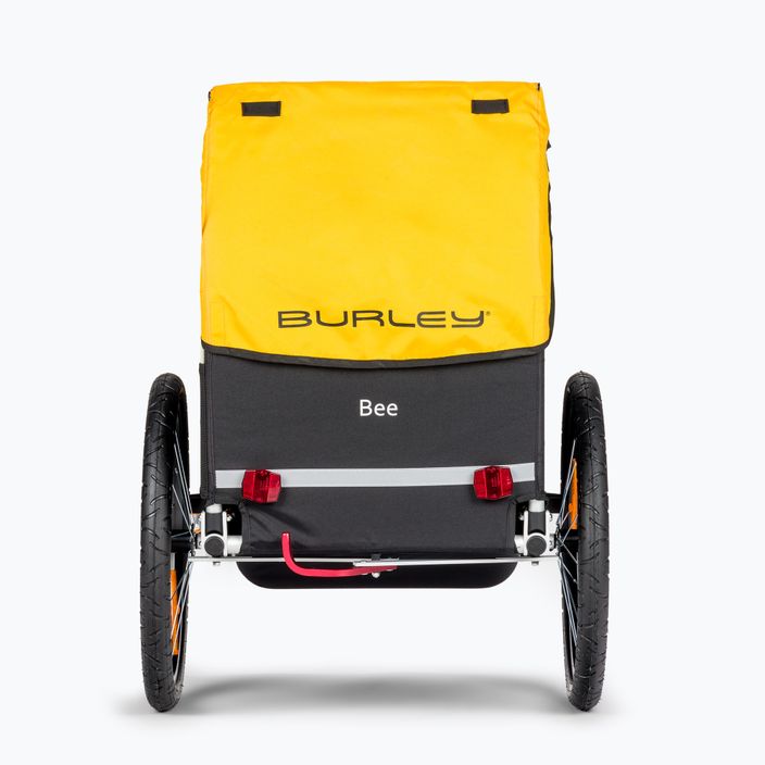 Burley Bee Ενιαίο ρυμουλκούμενο ποδηλάτου κίτρινο BU-946208 2