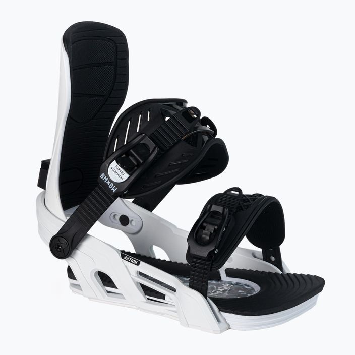 Προσδέσεις snowboard Bent Metal Axtion λευκό 21BN002