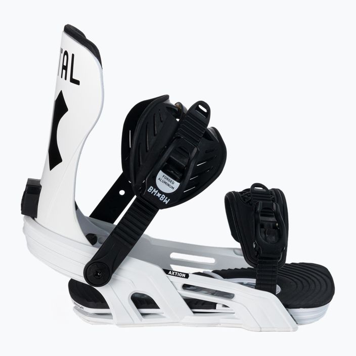 Προσδέσεις snowboard Bent Metal Axtion λευκό 21BN002 2