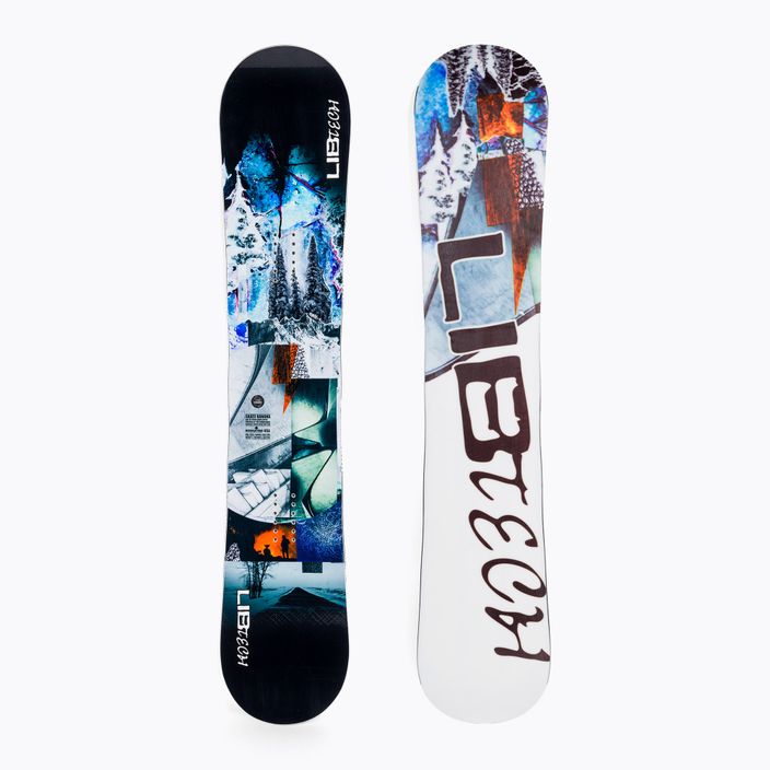 Snowboard Lib Tech Skate Banana μαύρο και άσπρο 21SN024