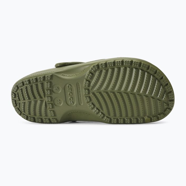 Ανδρικές σαγιονάρες Crocs Classic army green 6