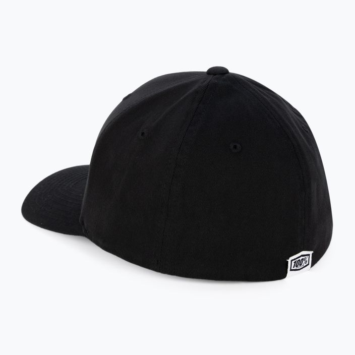 Ανδρικό 100% Classic X-Fit Flexfit καπέλο μαύρο 20037-001-18 3