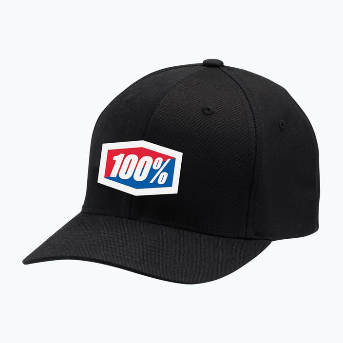 Ανδρικό 100% Classic X-Fit Flexfit καπέλο μαύρο 20037-001-18 5