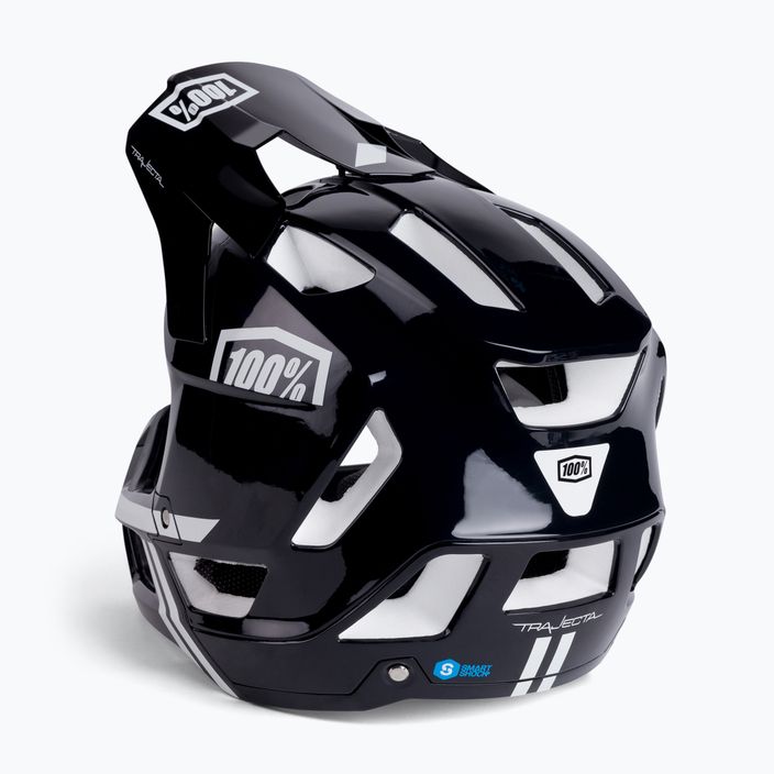 100% Trajecta Helmet W Fidlock Full Face κράνος ποδηλάτου μαύρο STO-80021-011-11 3