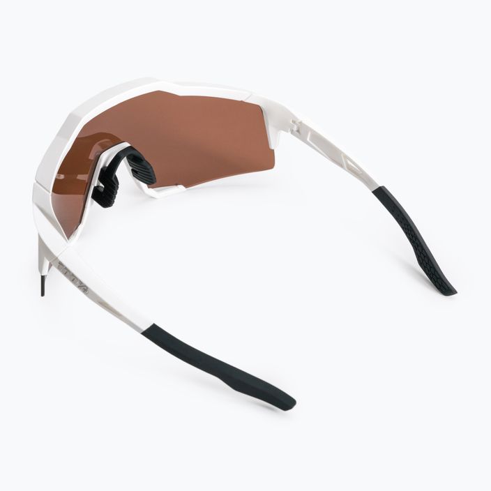 Γυαλιά ποδηλασίας 100% Speedcraft Mirror Lens ματ λευκό/ασημί STO-61001-404-03 2